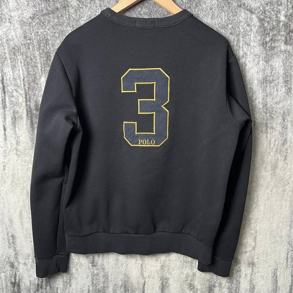 Polo Ralph Lauren Embroidered Crest Big Pony Crewneck Sweatshirt Men's L